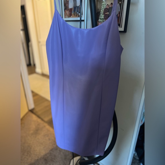 Beautiful brand leather mini dress Size 8 - Picture 1 of 4